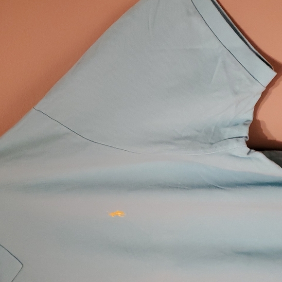 4XB Blue Polo shirt - Picture 2 of 5